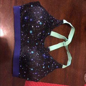 Galaxy print lightweight sports bra VS SPORT SOLD
